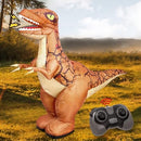 Remote-Controlled Inflatable Dinosaur Toy with Sound Effects