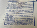 Remco 1965 Electronic Flying Stunt Plane Toy with Box - Untested Battery Operated
