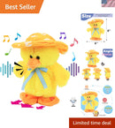 Interactive Singing Duck Toy That Repeats Your Words