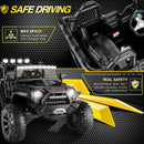 24V 2-Seater Kids Electric Ride-On Truck 400W with Bluetooth and Remote Control