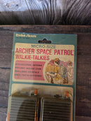 Radio Shack Archer Space Patrol Walkie Talkie Model 60-4004 Sealed Vintage Collectible