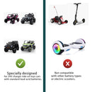 24V 1A 24W Ride-On Toy Car Battery Charger with LED Indicator