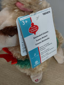 Singing Plush Fa La La Llama Holiday Gemmy Decor