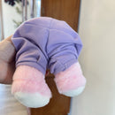 Retro 90's Plush Pink Easter Bunny with Carrot, Musical and Animated, Featuring 3 Songs