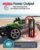 HOOVO 11.1V 3S 5200mAh 80C Hard Case LiPo Battery for RC