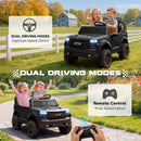 24V Dual Seat Licensed Chevrolet Silverado Electric Ride-On Truck for Kids