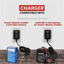 6V Battery Charger for Power Wheels - Compatible with Thomas, Harley, and More