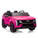 24V Pink Cadillac Electric Ride-On Car