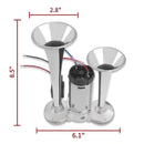 12V 600DB Dual Electric Air Horn for Trucks - Super Loud Sound