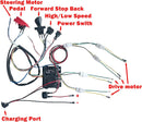 24V DIY Wiring Harness Conversion Kit for Children's Ride-On Cars, 2.4G Package