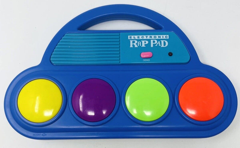 Working 1990 Vintage Electronic Rap Beat Pad Musical Toy