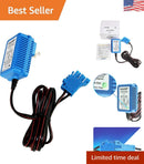 Compact 12V Charger for Peg Perego and John Deere Ride-On Toys - Certified