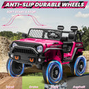 24V MOEYURO Electric Ride-On Truck for Kids with Remote Control - 2 Seater