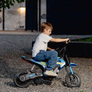 24V Electric Dirt Bike for Kids, 250W Motor, 9.9 MPH, 12" Tires with Rear Suspension