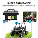 24V Lithium Battery 7Ah/12Ah for Ride-On Vehicles & Power Wheels, Lightweight and Durable