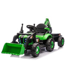 24V Electric Ride-On Tractor for Kids with Versatile 4-in-1 Attachments