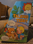 Retro Interactive Plush Talking Teddy Bear - Brand New, Unopened