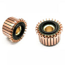 Copper Motor Commutator with 24P Hook Design, Dimensions 25.5 x 9 x 17(18.8) mm