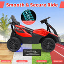 12V Electric UTV Ride-On Car for Older Kids with Remote Control - Red