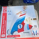 Hape Racing Stripes Toddler Push & Pull Walker Ride-On