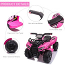Toddler Electric 4 Wheeler 6V Battery Ride-On ATV for Ages 1-3