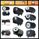 12V 24V Steering Wheel Motor Gearbox Enhancement for Children's Power Wheels Ride-On Toys