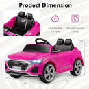 Pink Audi SQ8 Electric Ride-On Car - Battery Operated Adventure
