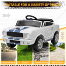 12V Shelby Licensed Electric Ride-On Car for Kids with 3 Speed Settings