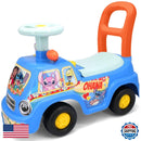 Kiddieland Stitch My First Foot-to-Floor Ride-On Toy Car with Lights