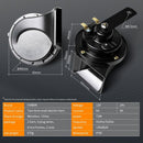 12V Compact Dual Tone Motorcycle Horn Replacement Kit