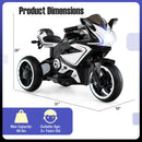 Battery-Powered Mini Electric Motorcycle for Kids with LED Lights