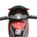 Red 6V Electric Ride-On Motorcycle for Kids with Remote Control and LED Lights🏍️