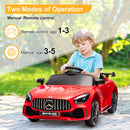 Licensed Mercedes-Benz 12V Electric Ride-On Car for Children