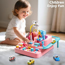 KIZONLY Racing Track Set for Children Aged 3-8, Ideal Car Toys for Young Boys