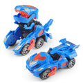 Dino Car Adventure: Transforming LED Vehicle for Kids Aged 3 and Up