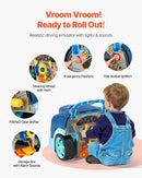 Interactive 60-Piece Kids Car Mechanic Workshop Set with Lights and Sounds