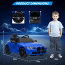 BMW M4 12V Kids Electric Coupe Ride-On Car with Remote Control