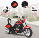 Battery-Operated 6V Chopper Motorcycle for Kids with Horn and Headlight