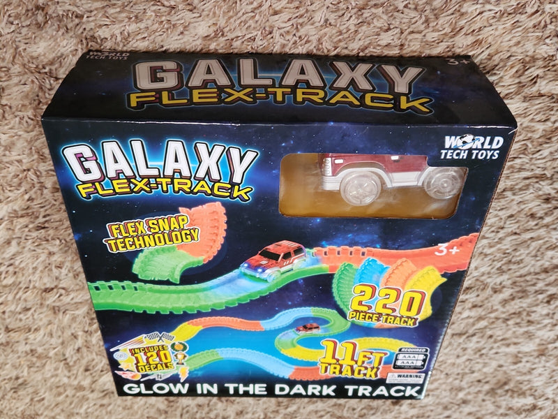 Galaxy Flex Glow-in-the-Dark Race Track 11ft