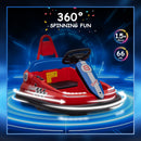 Kids Electric Ride-On Bumper Car for Toddlers Aged 2-6, 6V Fun Toy Car