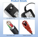12V Square Plug Charger for Ride-On Car Toys – Fits Various Models