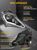 Yamaha Raptor YFZ Wolverine Compatible ATV LED Headlights