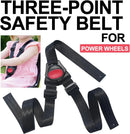 Adjustable Safety Harness for Kids' Ride-On Power Wheels Toy Cars