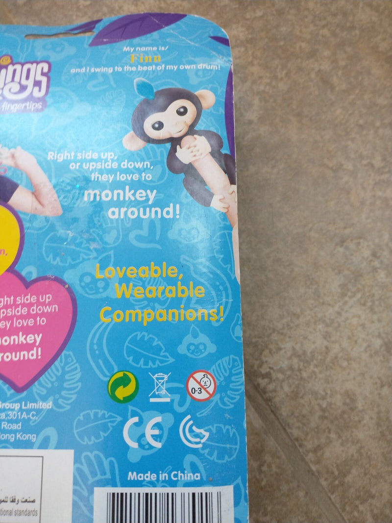 Interactive Fingerlings Baby Monkey Toy with Responsive Features