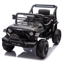 12V Electric Ride-On Truck for Kids with Parental Control, 2WD, and Four-Wheel Suspension