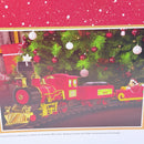 Disney Mickey Mouse Holiday Express 21-Piece Train Set with Lights and Sounds for Christmas