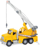 7-Inch Crane Truck Playset Featuring Lights, Sounds, and Articulated Components