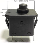 2 Pin Foot Pedal Replacement for 6V, 12V, and 24V Ride-On Toy Vehicles