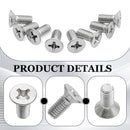 8-Pack Stainless Steel Brake Disc Rotor Screws 93600-06014-0H - Fits Various Models
