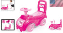Chic Pink Unicorn Ride-On Toy for Playful Toddlers - Engaging Sound Effects